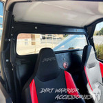 Dirt Warrior '24+ Polaris RZR XP 1000 2 & 4 Seat Rear Windshield