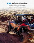 Kemimoto '19-'24 Honda Talon Wider Fender Flares Extensions