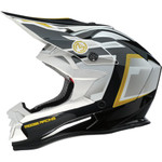Moose - White/Black/Gold F.A.F MR3 Helmet - XL