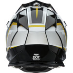 Moose - White/Black/Gold F.A.F MR3 Helmet - XL