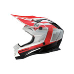 Moose - White/Black/Red F.A.F. MR3 Helmet - XL