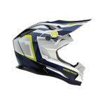 Moose - White/Navy/Pink F.A.F. MR3 Helmet - 2XL