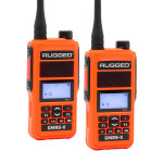 Rugged Radios GMR5-X - 5W Handheld Radio - Waterproof with XL Battery - 2 Pack