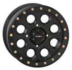 System 3 Matte Black SB-7 Beadlock & Maxxis Radial Carnivore Wheel & Tire Kit