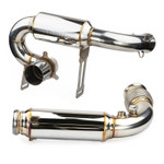 RPM Fab - Can-Am X3 Turbo/R/RR/ Full 3" Exhaust Monster Core Muffler & Mid Pipe