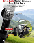 Kemimoto - Ranger/General/Defender/UForce UTV Side Mirrors