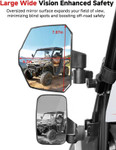 Kemimoto - Ranger/General/Defender/UForce UTV Side Mirrors