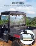 Kemimoto - Polaris Ranger Midsize 500/570/SP 570/Crew/ETX/EV Rear Window
