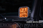 Diode Dynamics Universal SS5 Yellow Sport LED Pod (Pair)