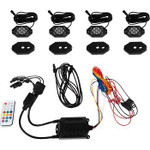 Moose - Universal Utv Rock Light Kit - Rgb - 4 / 8 Pods