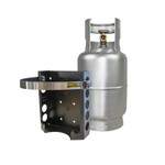 Power Tank Strato Locker Bracket For 4.25 Lb | 10 Lb | 11 Lb Steel Propane Tanks