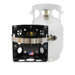 Power Tank Teton Locker Propane Tank Bracket For 5 Lb Steel Propane Tanks