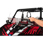 Tusk Polaris Rzr 900 / S 900 / Xp 1000 / Xp Turbo +2" Hard Coated Hinged Front Windshield