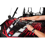Tusk Polaris Rzr 900 / S 900 / Xp 1000 / Xp Turbo +2" Hard Coated Hinged Front Windshield