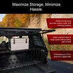 Tusk Polaris Xpedition Adv / Xp Bed Mounted Cargo Rack