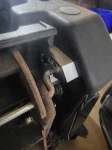 MCE aluminum tailgate stopper latch set installed on a Can-Am Defender and Commander replacing OEM plastic tailgate latches