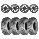 System 3 Black SB-4 Beadlock & Atturo Trail Blade X/T Wheel & Tire Kit
