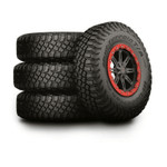 System 3 Black SB-4 Beadlock & BFGoodrich Mud-Terrain T/A KM3 Wheel & Tire Kit