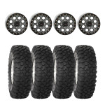System 3 Titanium SB-7 Beadlock & System 3 Radial XC450 Wheel & Tire Kit