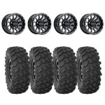 Raceline A95B Trophy Simulated Beadlock & System 3 XTR370 Offroad Wheel & Tire Kit