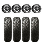 Sedona Sano Black Beadlock & BFGoodrich T/A KM3 UTV Mud-Terrain Wheel & Tire Kit