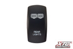 XTC Rear Lights Rocker Switch Cover