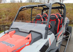 3 Star - Polaris RZR XP Turbo S Scratch-Resistant Half Windshield