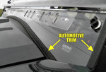 3 Star - Polaris RZR XP Turbo S Scratch-Resistant Half Windshield