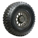 Falcon Ridge - Kawasaki Mule Pre-Mounted Cougar Tire with Gun Metal Gray Pitch SBL-12S Wheel