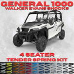 Polaris General 1000 4 Seater Tender Spring Kit (Walker Evans Shocks)(Non XP) - Full Kit