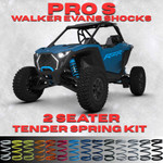 Polaris RZR Pro S 2 Seater Tender Spring Kit (Walker Evans Shocks) - Full Kit