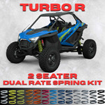 Polaris RZR Turbo R 2 Seater Dual Rate Spring Kit - Full Kit