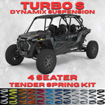 Polaris RZR Turbo S Dynamix 4 Seater Tender Spring Kit - Full Kit