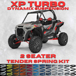 Polaris RZR XP Turbo Dynamix 2 Seater Tender Spring Kit - Full Kit