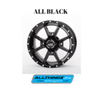 Frontline 556 14x7 4+3 Offset Wheels