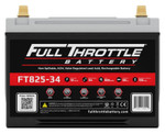 Full Throttle Battery Ft825-34 Agm Battery For Mahindra Roxor - High Performance Stock Replacement