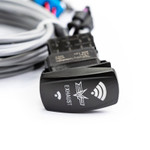 EVO Electronic Captain's Choice & Shocker Exhaust Systems Replacement Rocker Switch & Harness