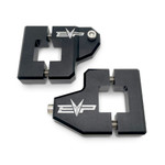 EVO Can-Am Maverick X3 High-Volume Aluminum Coolant Reservoir Relocation Brackets
