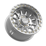 MetalFX Rampage Beadlock (4-lug) - Gloss Silver Machined