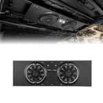 Kemimoto UTV 57-41 Inch Width Roof Fan w/ Lights