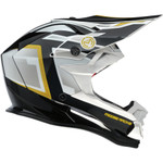 Moose - Medium MR3 F.A.F. Helmet - White/Black/Gold
