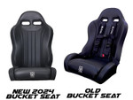 UTVMA 2024+ Polaris RZR XP 1000 Weekender Series Front & Rear Suspension Bucket Seats - Pair