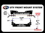 KFI Odes Dominator UTV Plow Mount