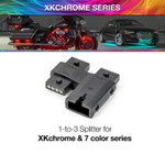 XK Glow XKchrome & 7 Color 1 - 3 Splitter Block