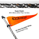 XK Glow XKchrome Smartphone App UTV 2nd Gen LED Whip Kits