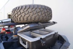 Factory UTV - Can-Am Maverick R Max Mid-Height Dual Clamp Spare Tire Mount