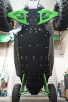 Factory UTV - Kawasaki Teryx H2 UHMW Skid Plate & Rock Sliders