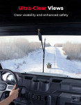 Kemimoto - Polaris Ranger 900/1000/XP/CREW Front Glass Windshield
