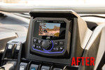 SSV Works - Can-Am Maverick X3 JVC MR3 Media Receiver Plug-&-Play Kit