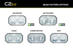Diode Dynamics Universal C2 2.0 Led Pods Clear Lens (one)